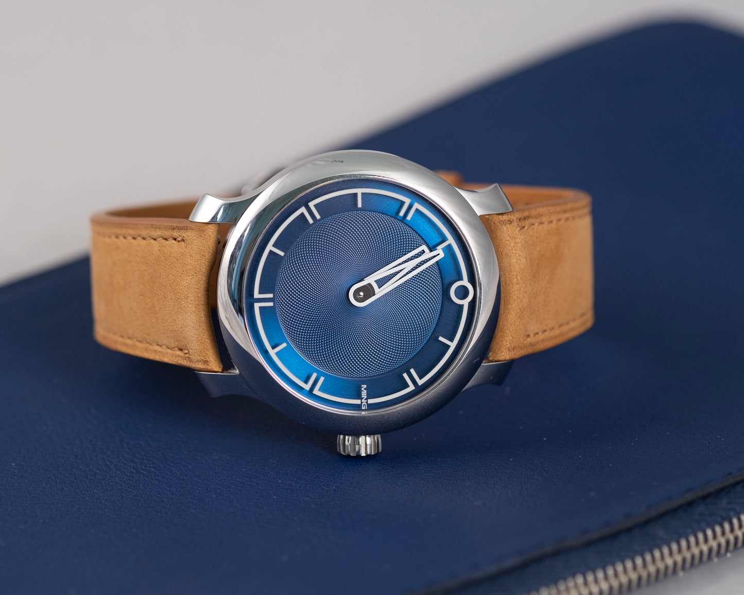 Bracelet anses courbes caramel