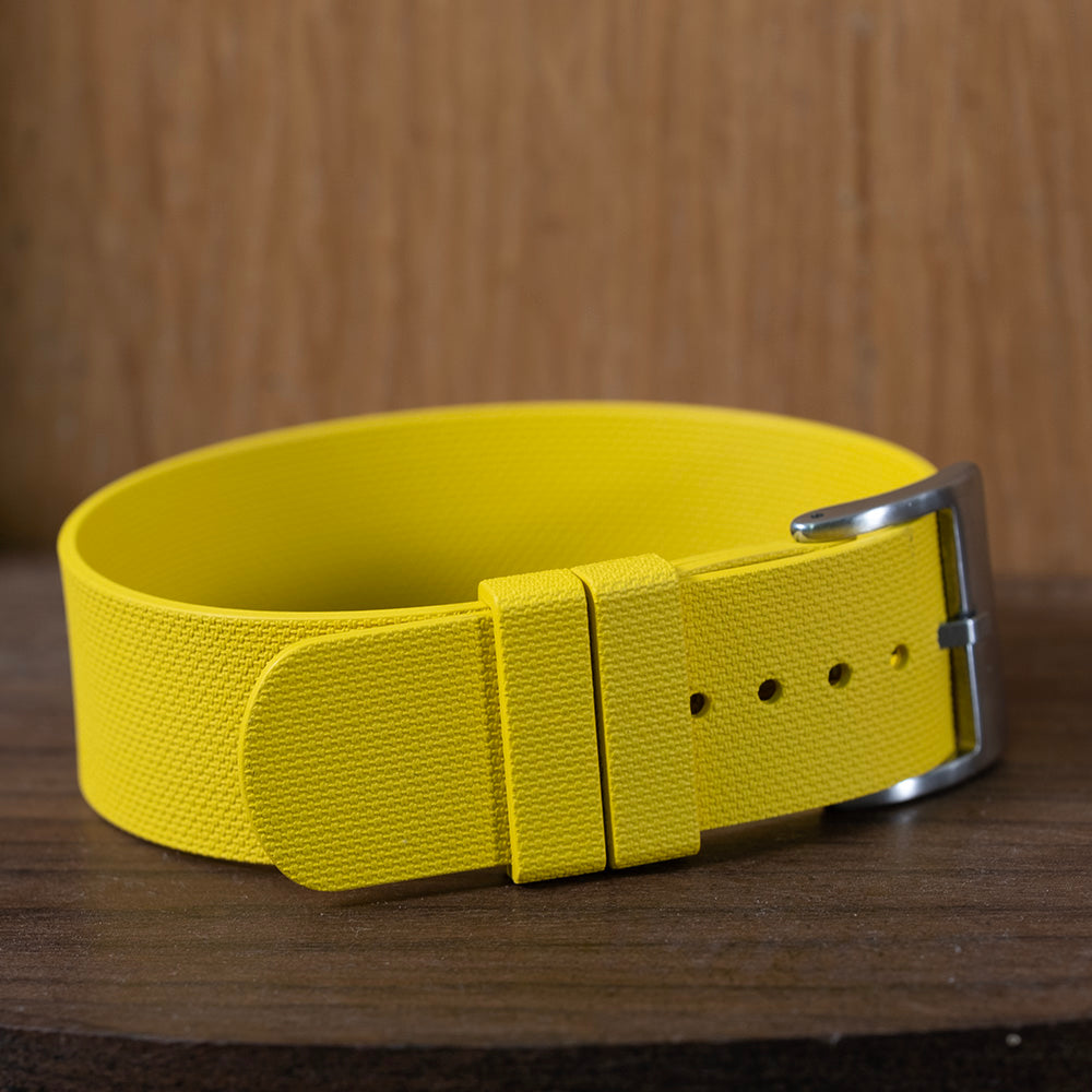 Bracelet une pièce fkm rubber Jaune