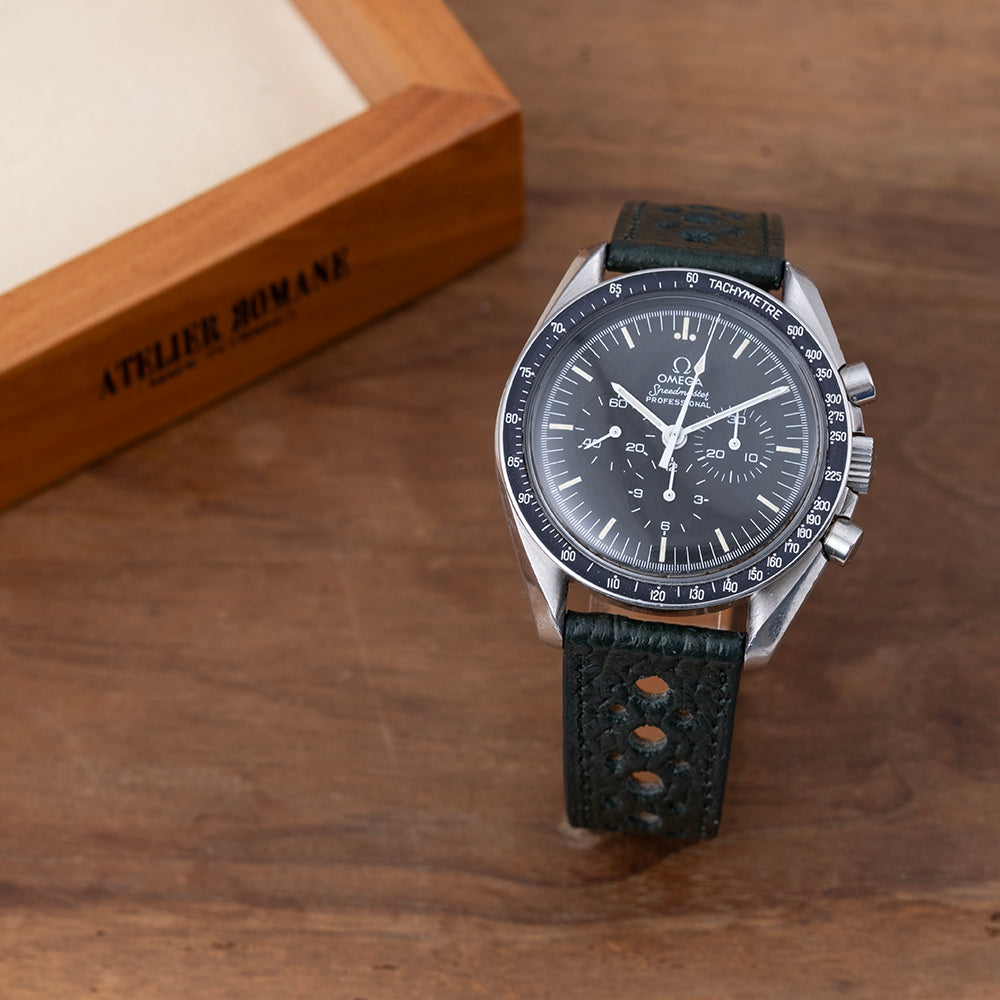 Watch Strap Pigskin green English
