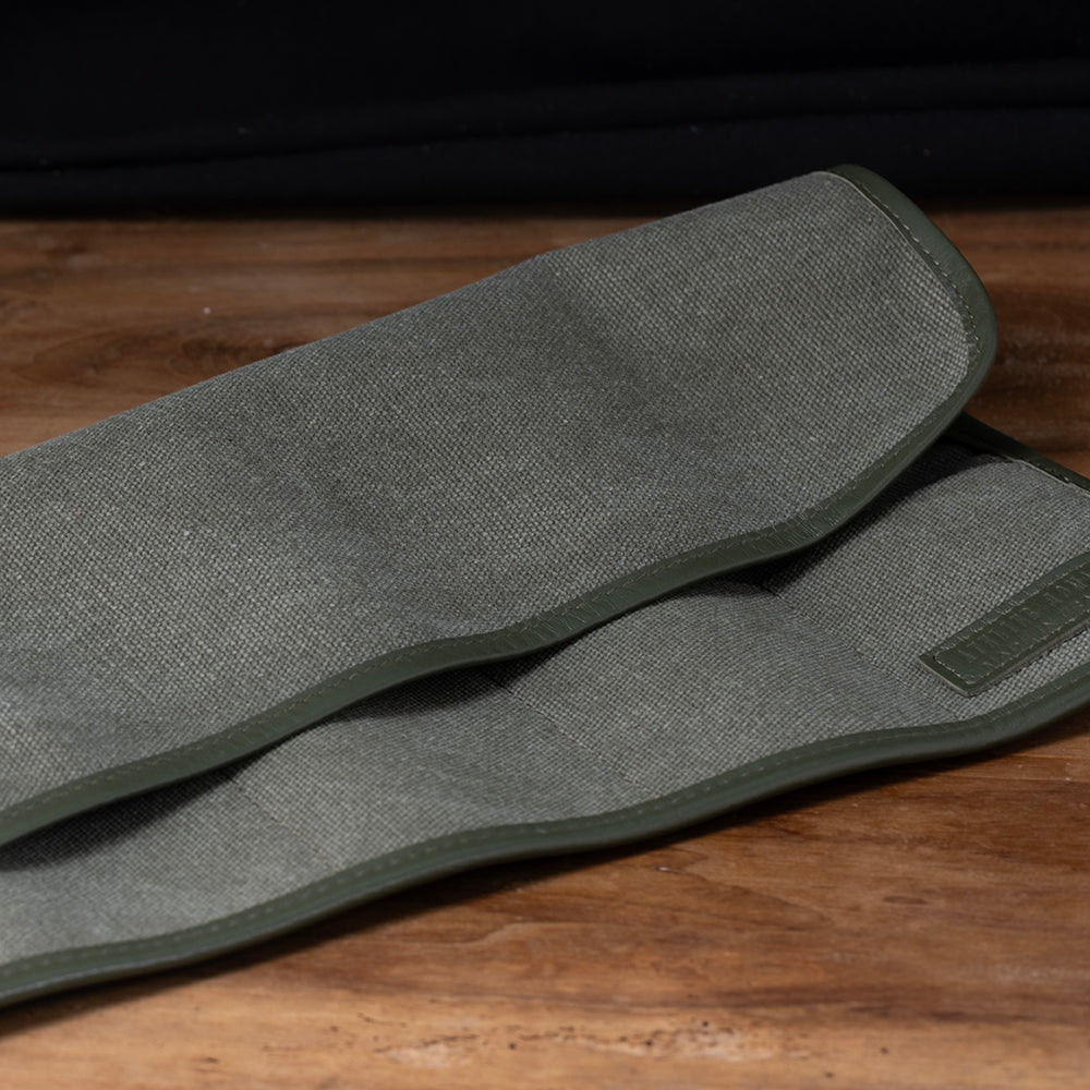 Marmotte Leather Strap Watch Set (5 Watches) - Khaki