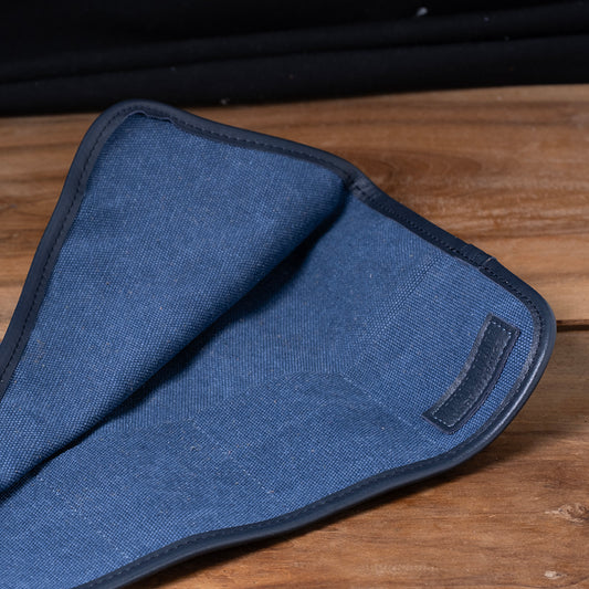 Marmotte Leather-Look Denim Watch Strap (5-Watch)