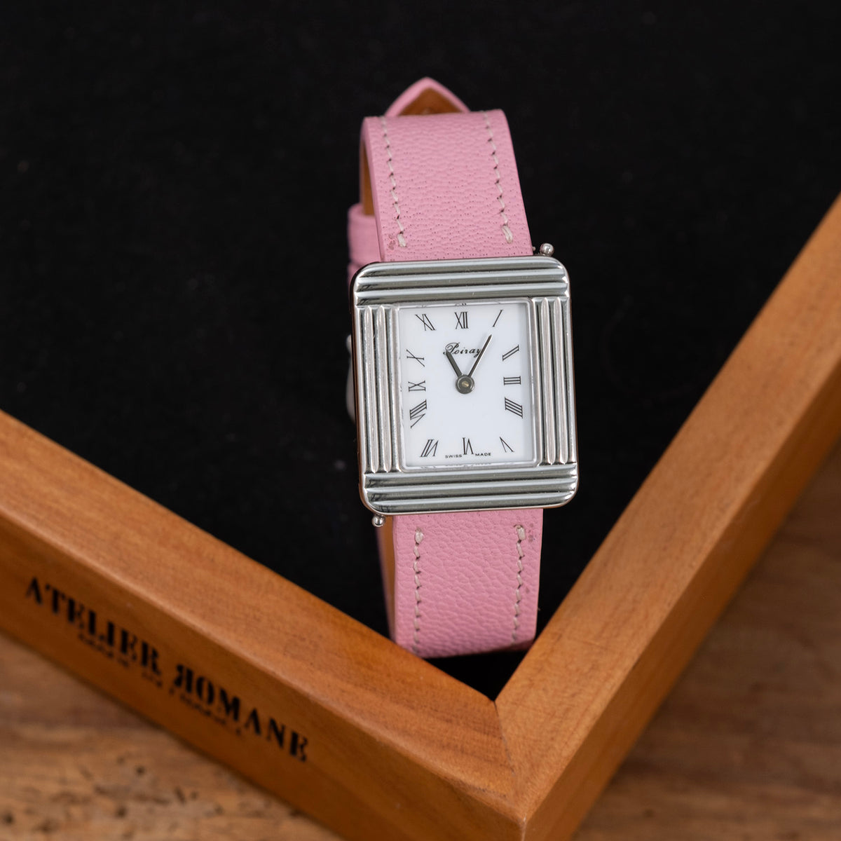 Bracelet chèvre rose
