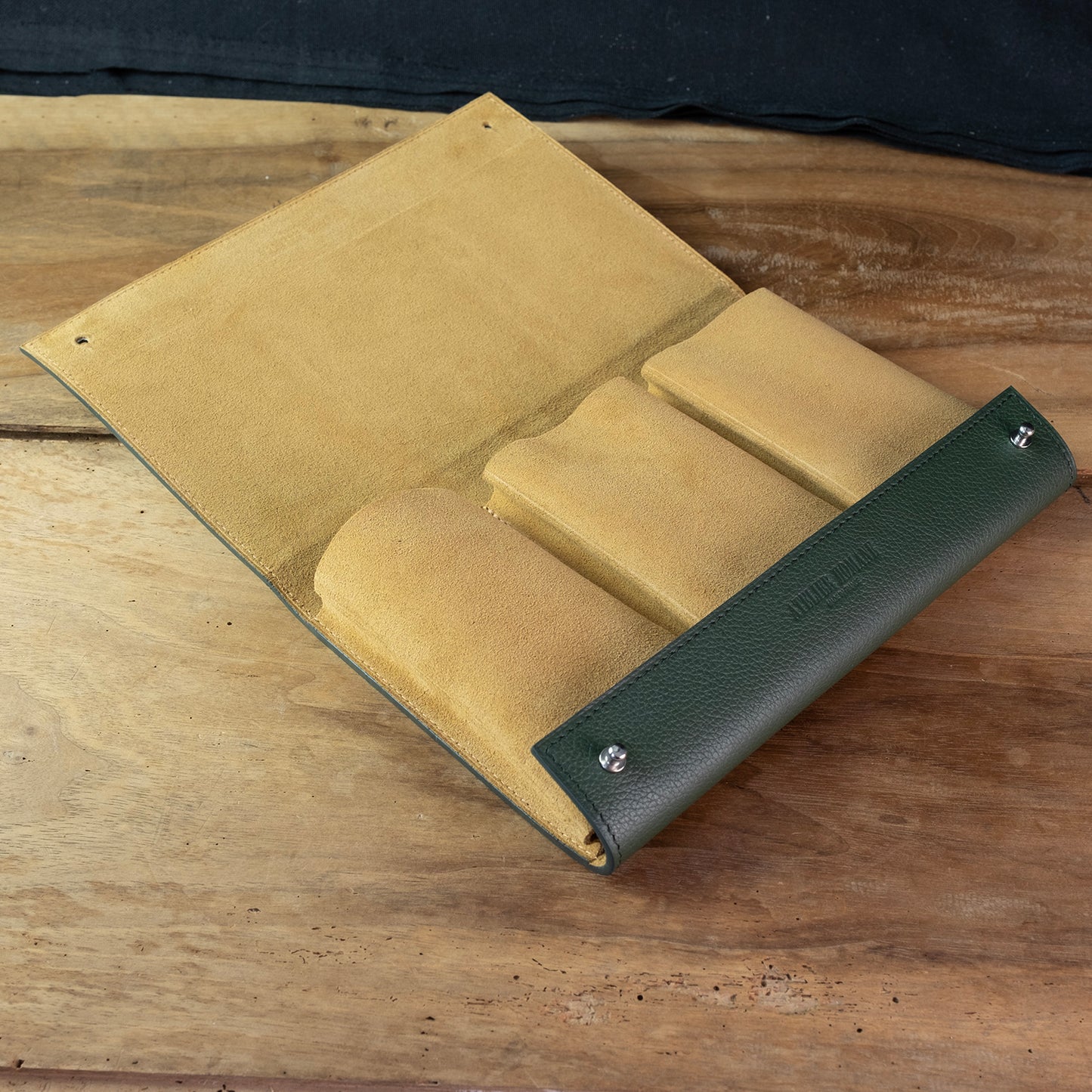 Pochette 3 Montres verte - Atelier romane