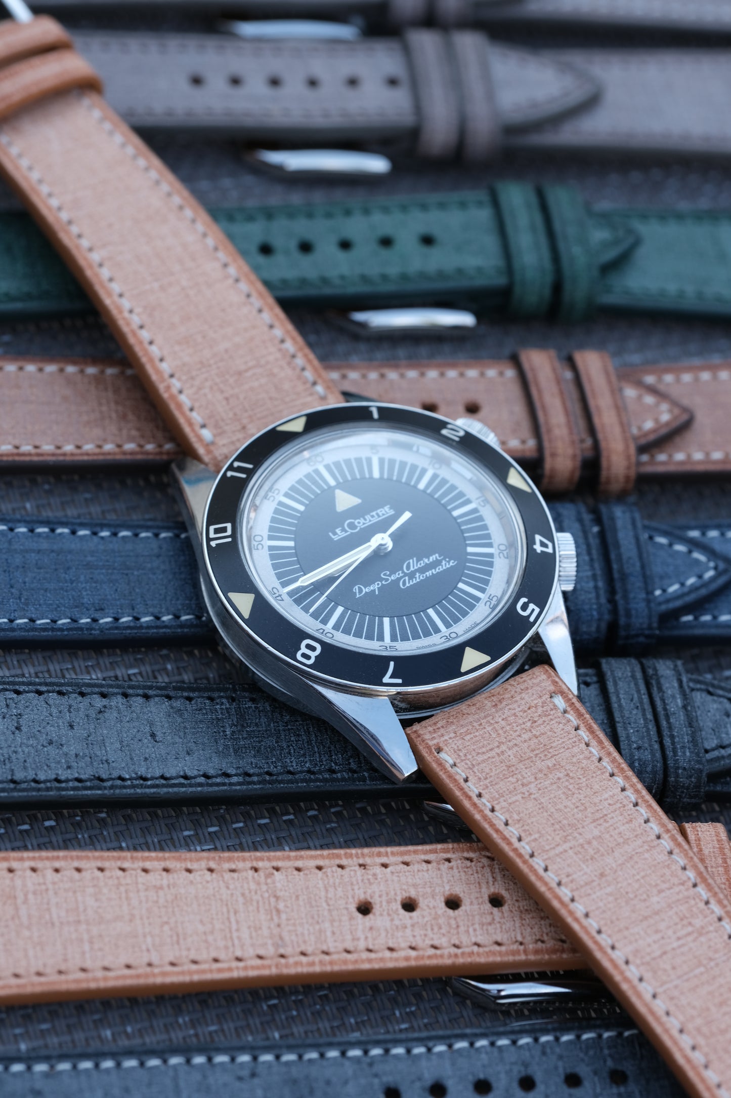 bracelet de montre aspect lin