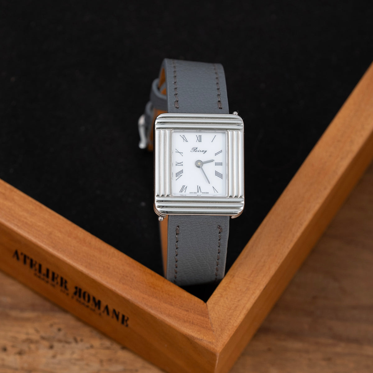 Bracelet de montre chèvre acier
