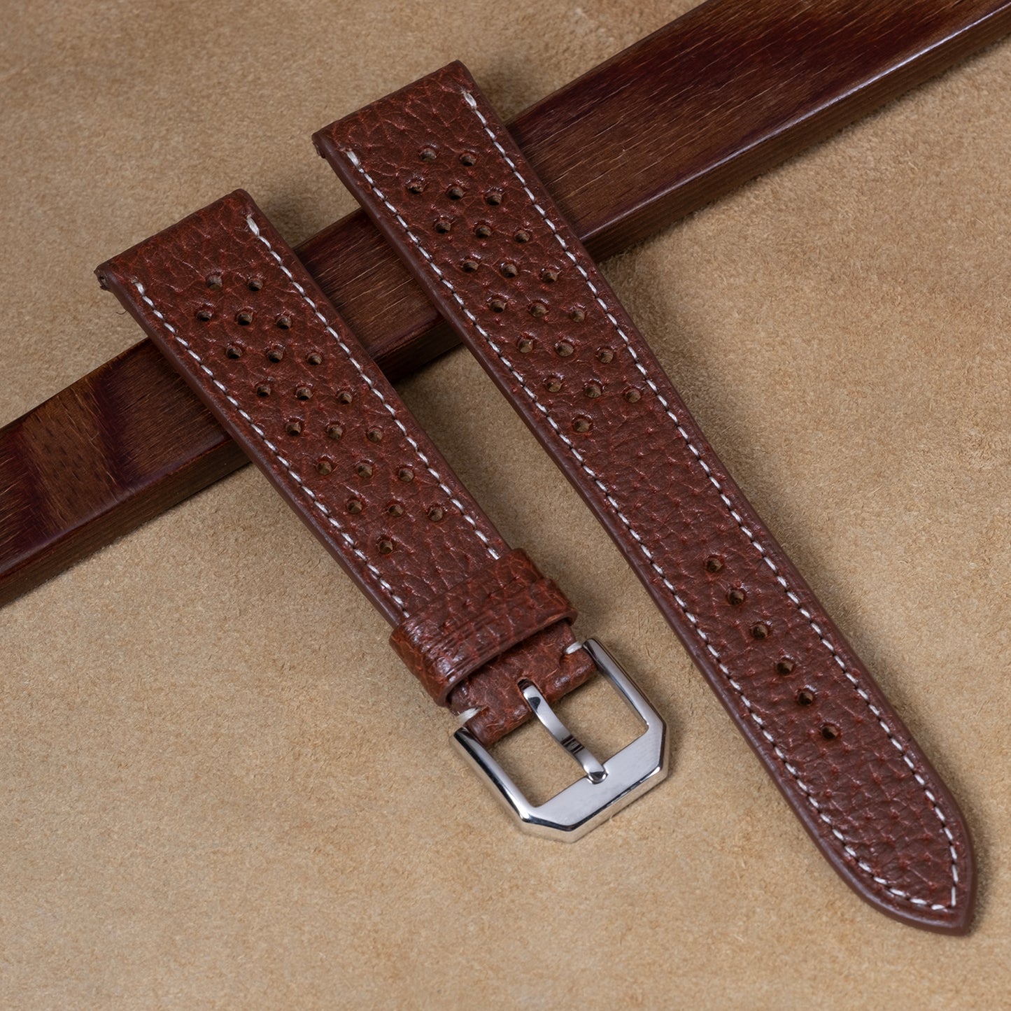 Bracelet Pigskin chataigne
