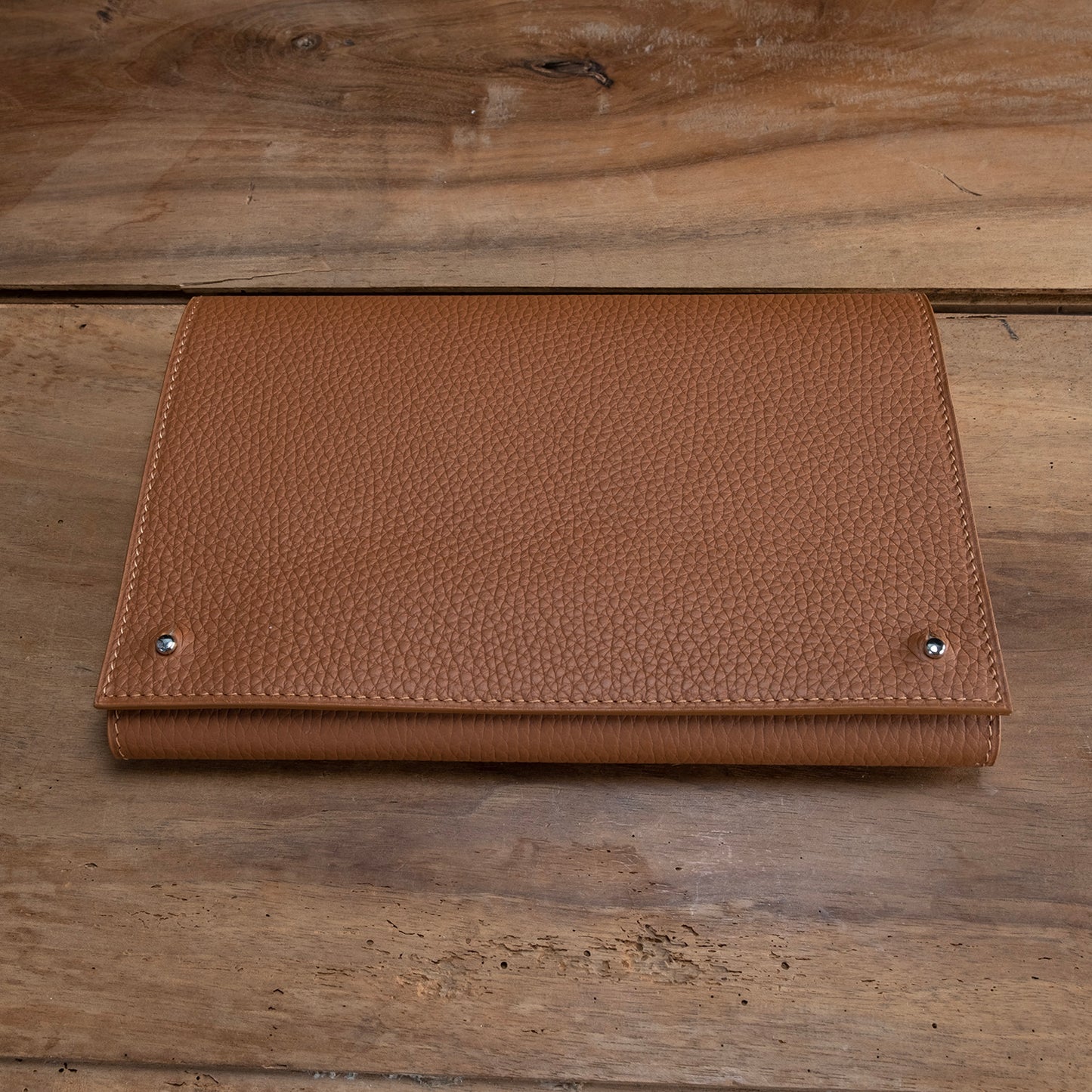 Pochette 3 Montres taurillon naturel - Atelier romane