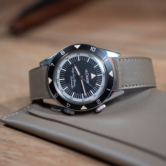 Watch Strap curved end taupe  - Atelier romane