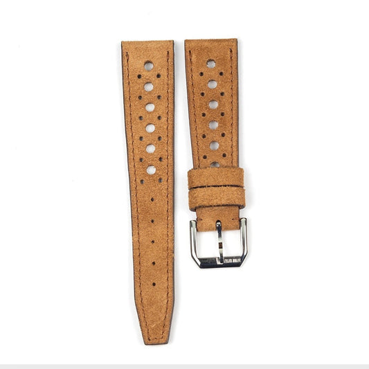 Brown Suede Rally Watch Bands - Atelier romane