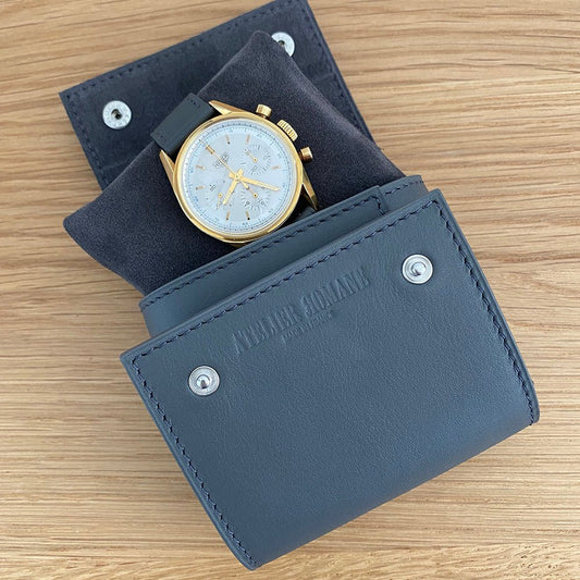 Étui de voyage compact gris - Atelier romane