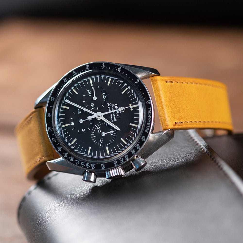 Bracelet montre veau Marron camel Atelier Romane – Atelier romane