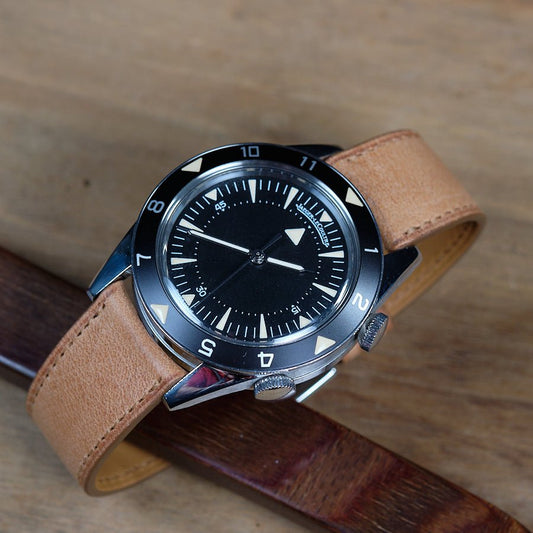 Watch Bands Curved end Tuscany camel - Atelier romane