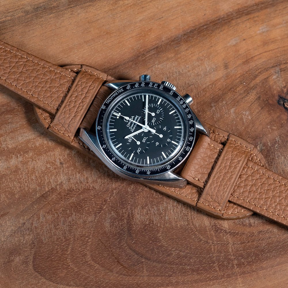 Bracelet Officier Bund Taurillon naturel - Atelier romane