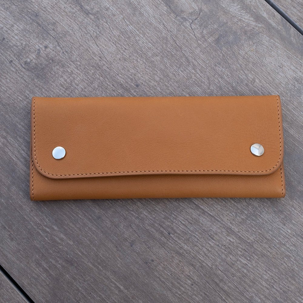 Pochette souple 2 montres naturel - Atelier romane