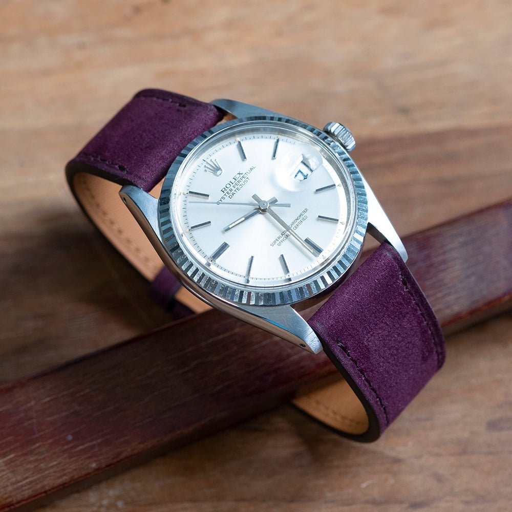 Bracelet cheap nubuck montre
