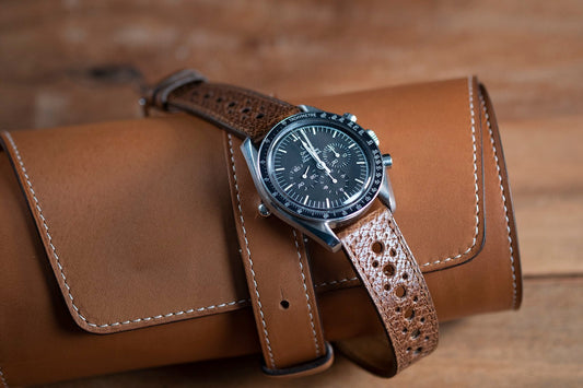 Watch Strap rally pigskin caramel