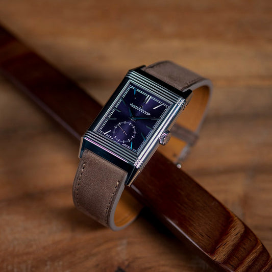 Bracelet de montre nubuck taupe