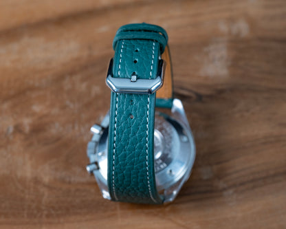 Watch Strap green taurillon