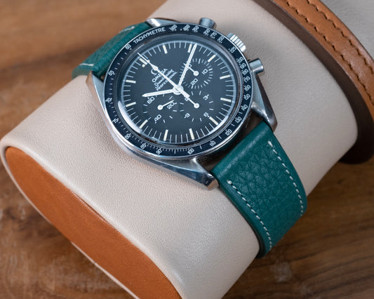 Watch Strap green taurillon