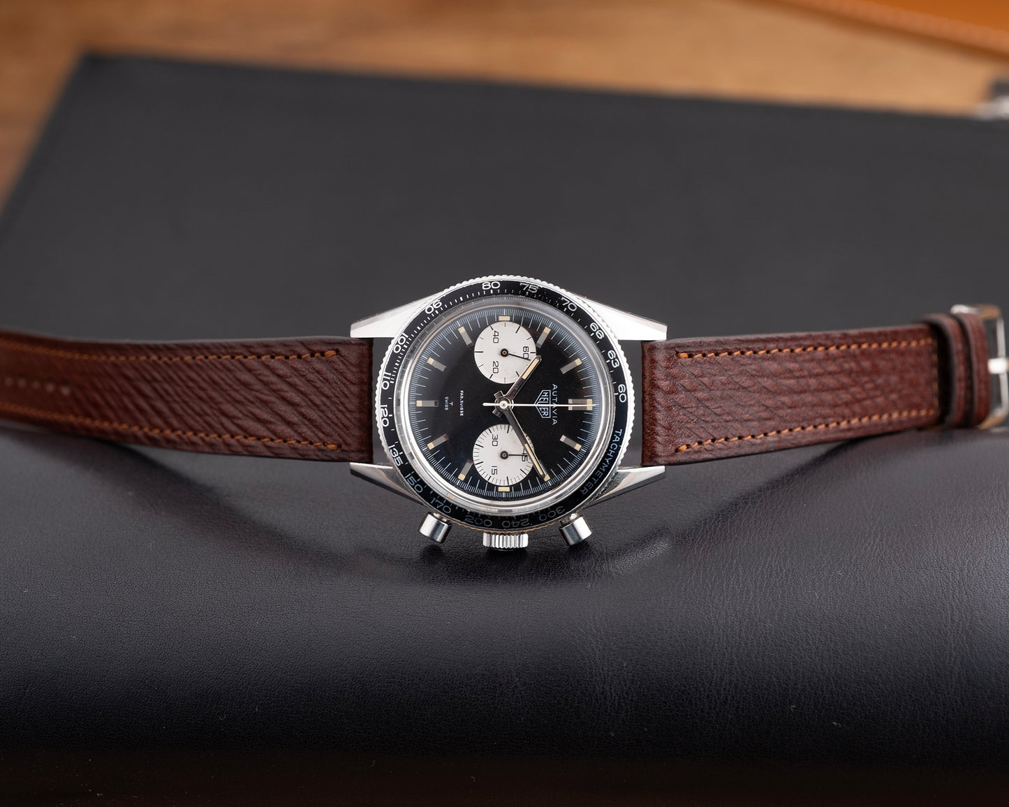 Watch Strap mahogany brown imperial leather