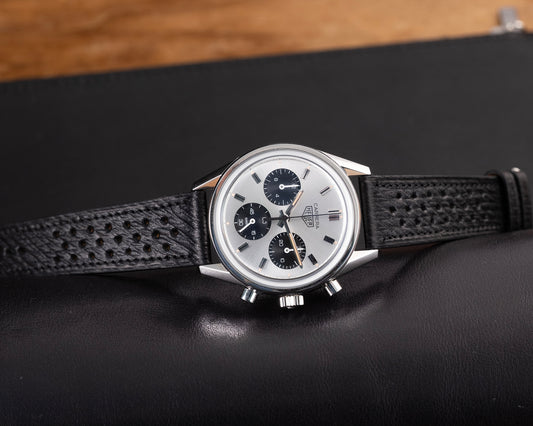 Watch Strap Noir racing imperial leather
