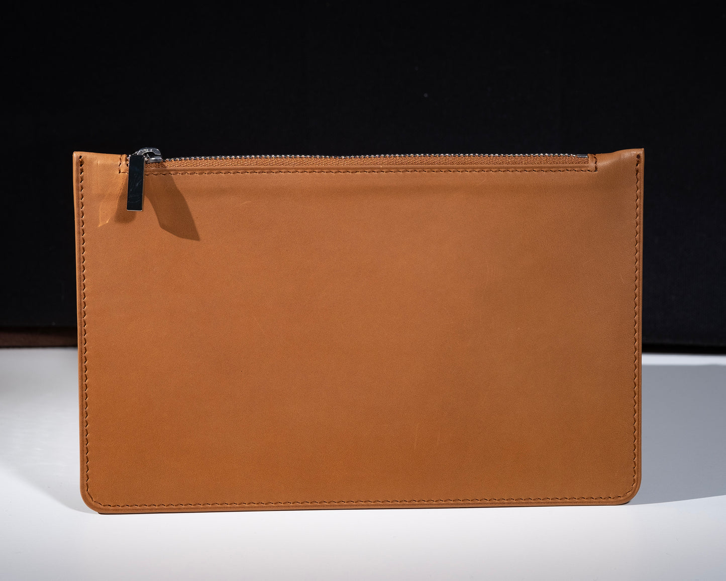 City clutch bag Calf sellier