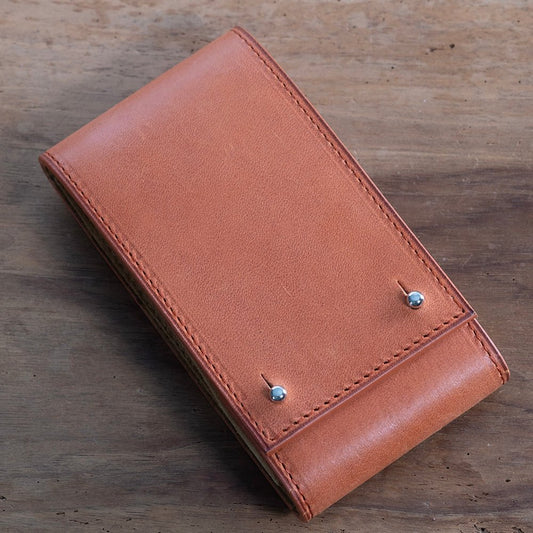Etui une montre tuscany brique - Atelier romane