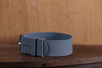 Watch Strap One piece fkm rubber Grey