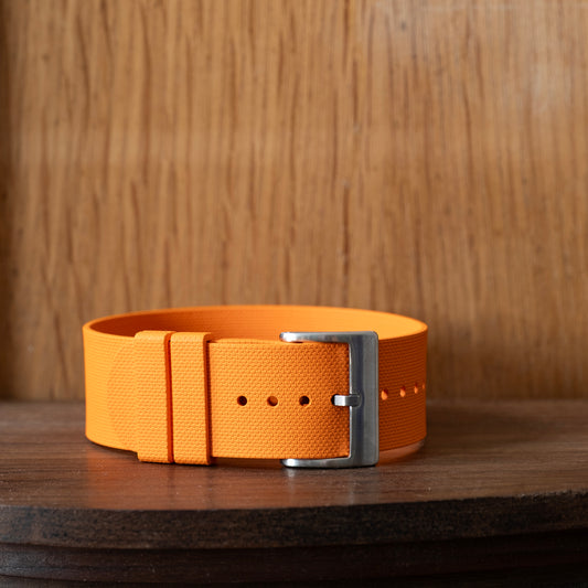 Bracelet une pièce fkm rubber Orange