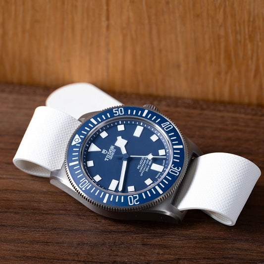 Bracelet une pièce fkm rubber blanc