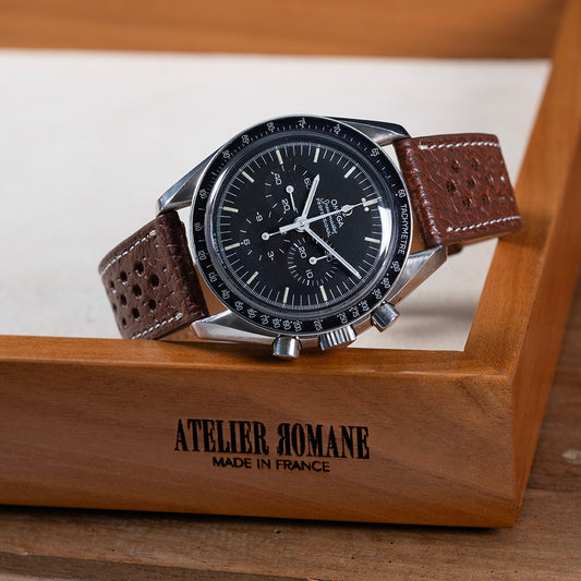 Watch Strap Pigskin chestnut