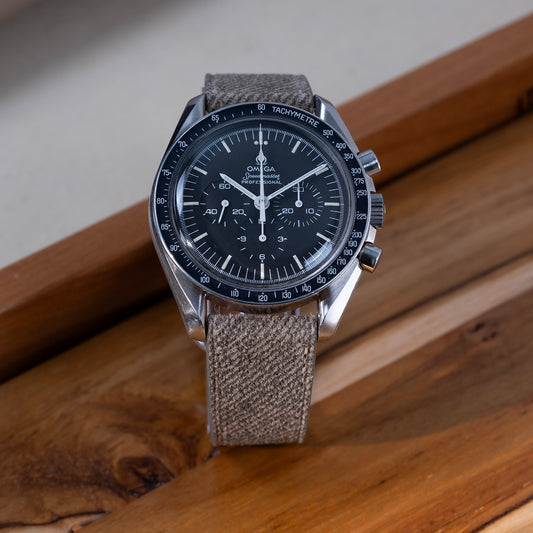 Watch Bands suede denim taupe