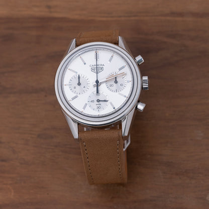 Bracelet de montre nubuck biscuit