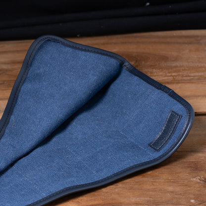 Marmotte Leather-Look Denim Watch Strap (5-Watch)