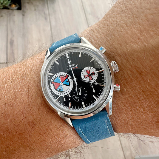 Bracelet chèvre denim