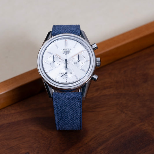 Watch Bands suede blue denim