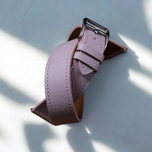 Double Tour Watch Bands Calf Pink