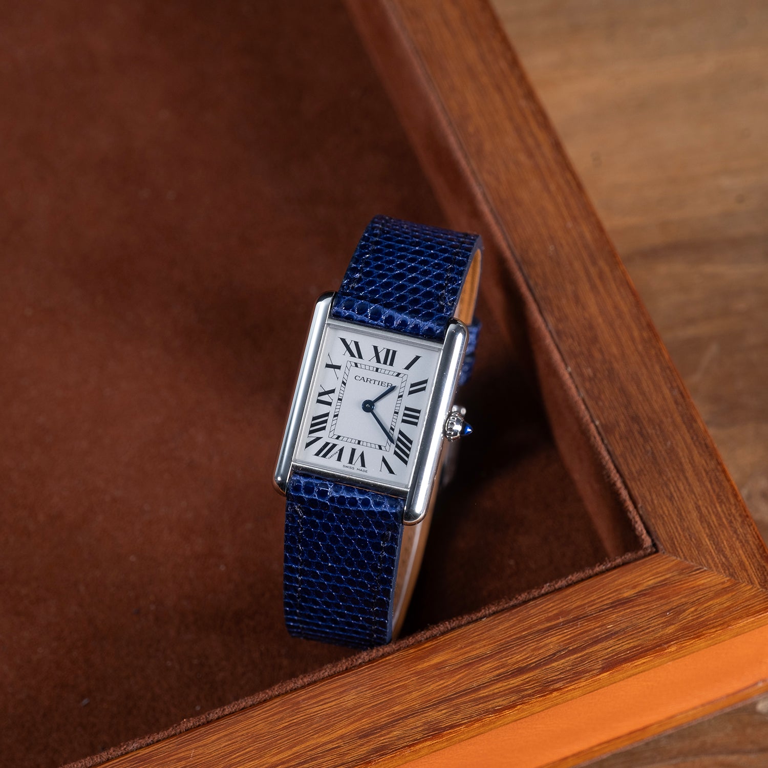 Bracelet lézard Bleu