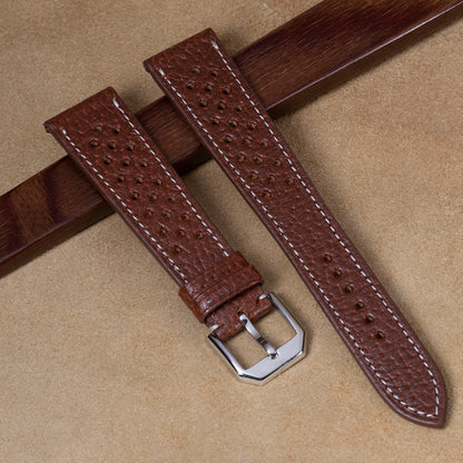 Bracelet Pigskin chataigne