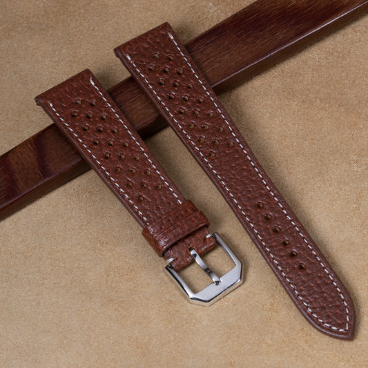 Bracelet Pigskin chataigne