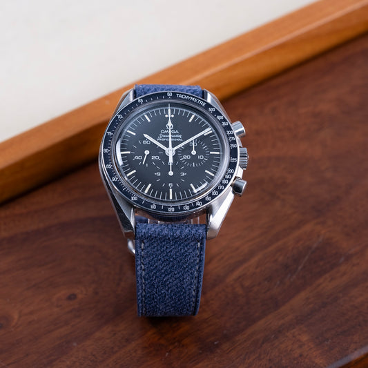 Watch Bands suede blue denim