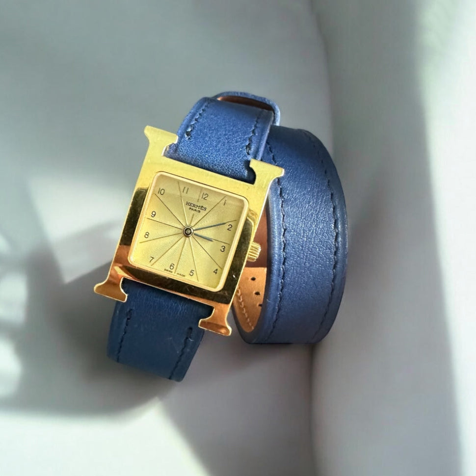 double tours watch strap for hermes