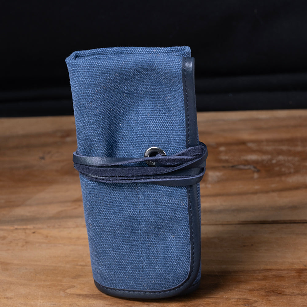 Marmotte Leather-Look Denim Watch Strap (5-Watch)