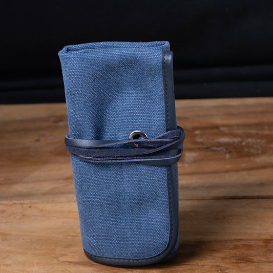 Marmotte Leather-Look Denim Watch Strap (5-Watch)