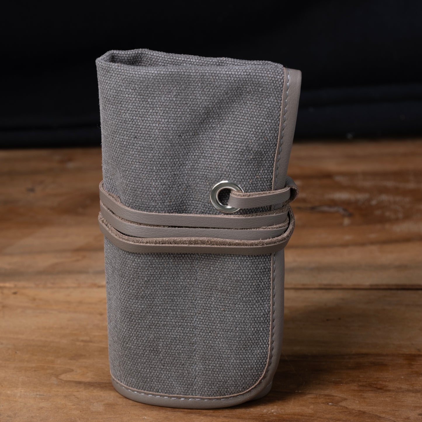 Marmotte Leather Strap Watch Set (5 Watches) in Steel Gray