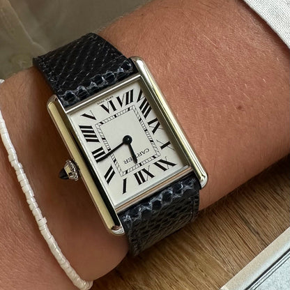 night blue lizard watch strap 