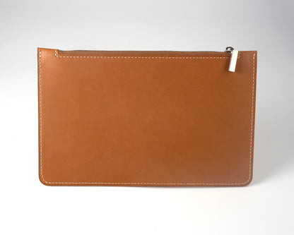 City clutch bag Calf sellier