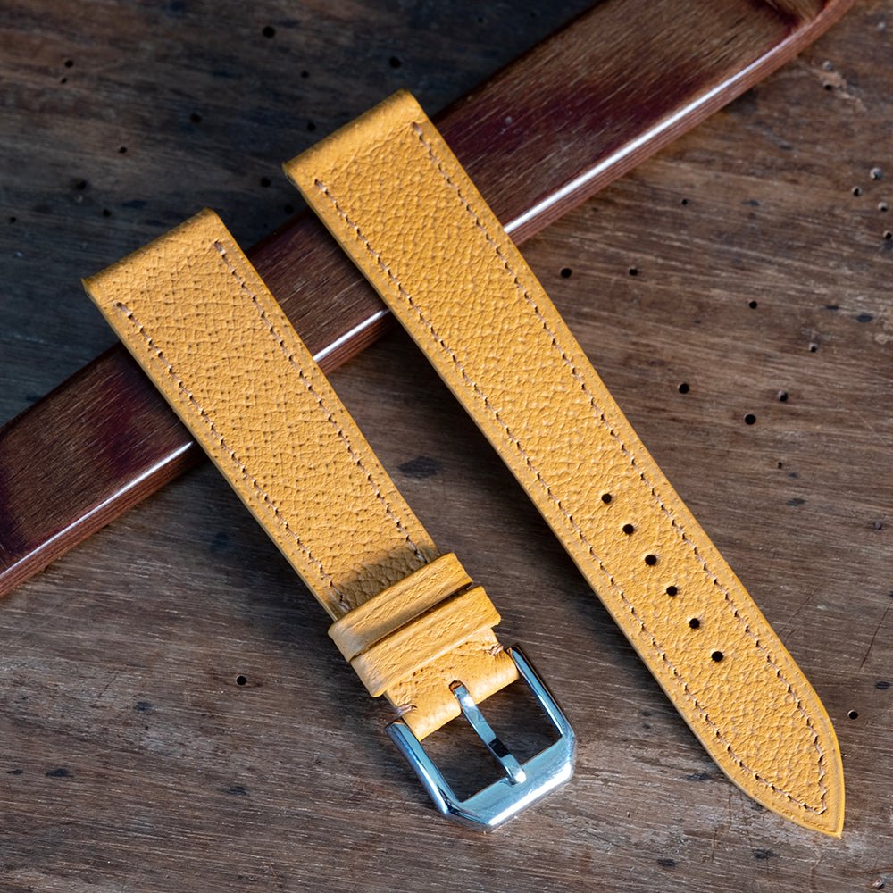 Watch Strap de montre pigskin miel - Atelier romane