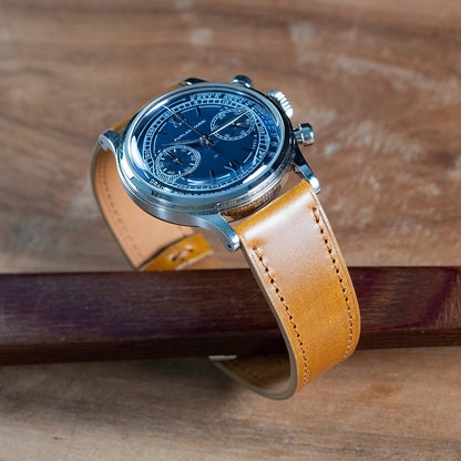 Bracelet de montre shell cordovan caramel - Atelier romane