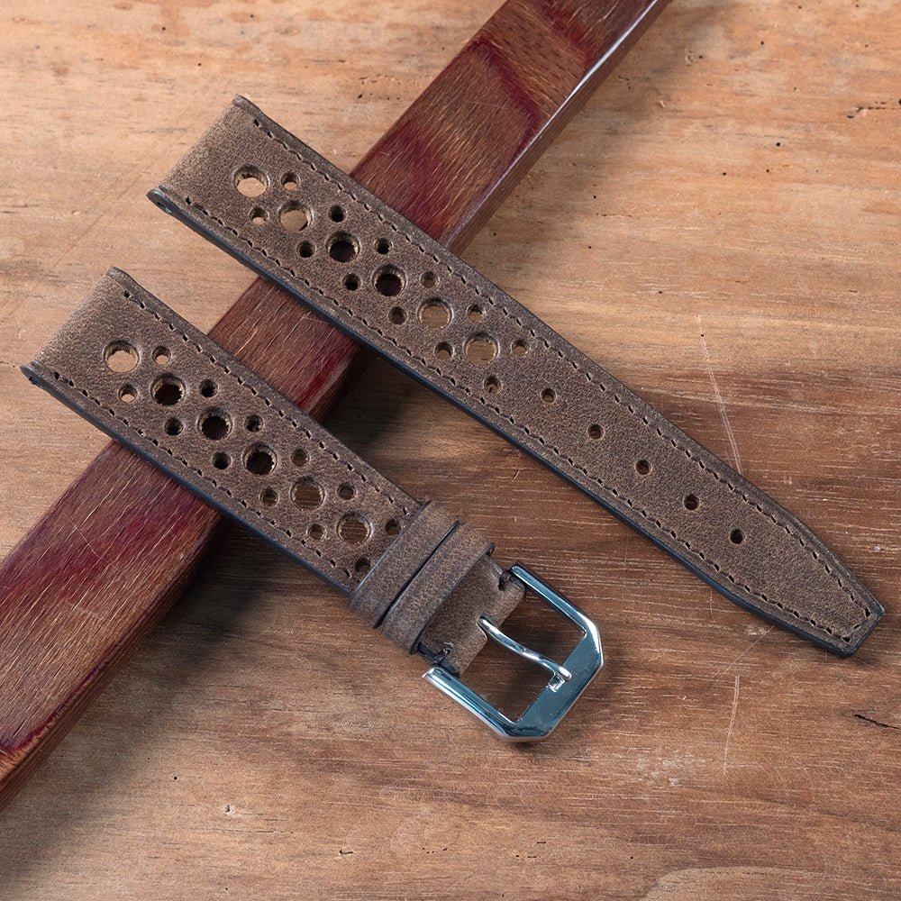 Watch Strap Tuscany chocolate rally - 